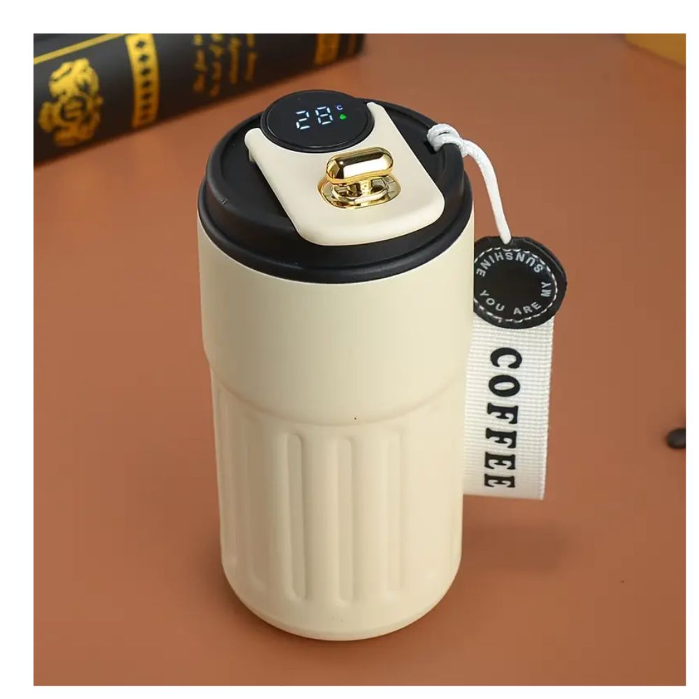 Taza Termica Acero Pantalla Temperatura