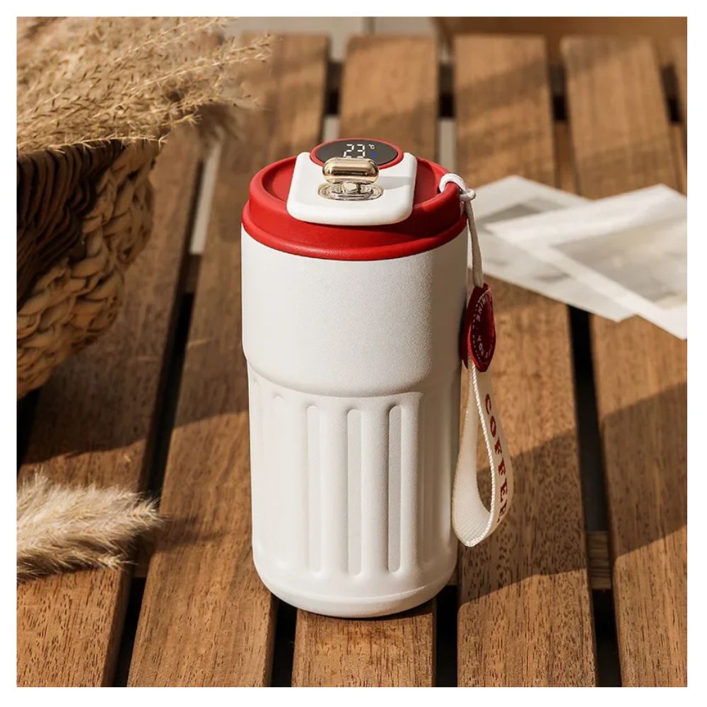 Taza Termica Acero Pantalla Temperatura