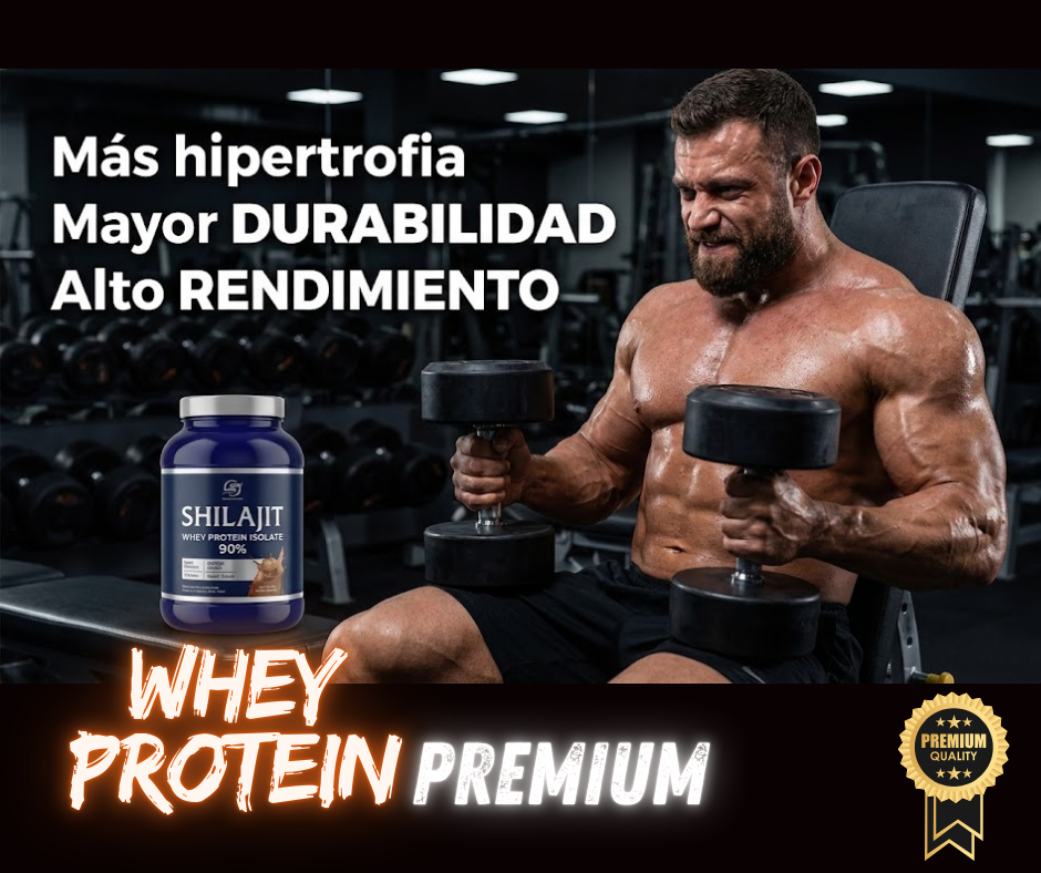 Shilajit Whey Protein - Proteina Premium 900g