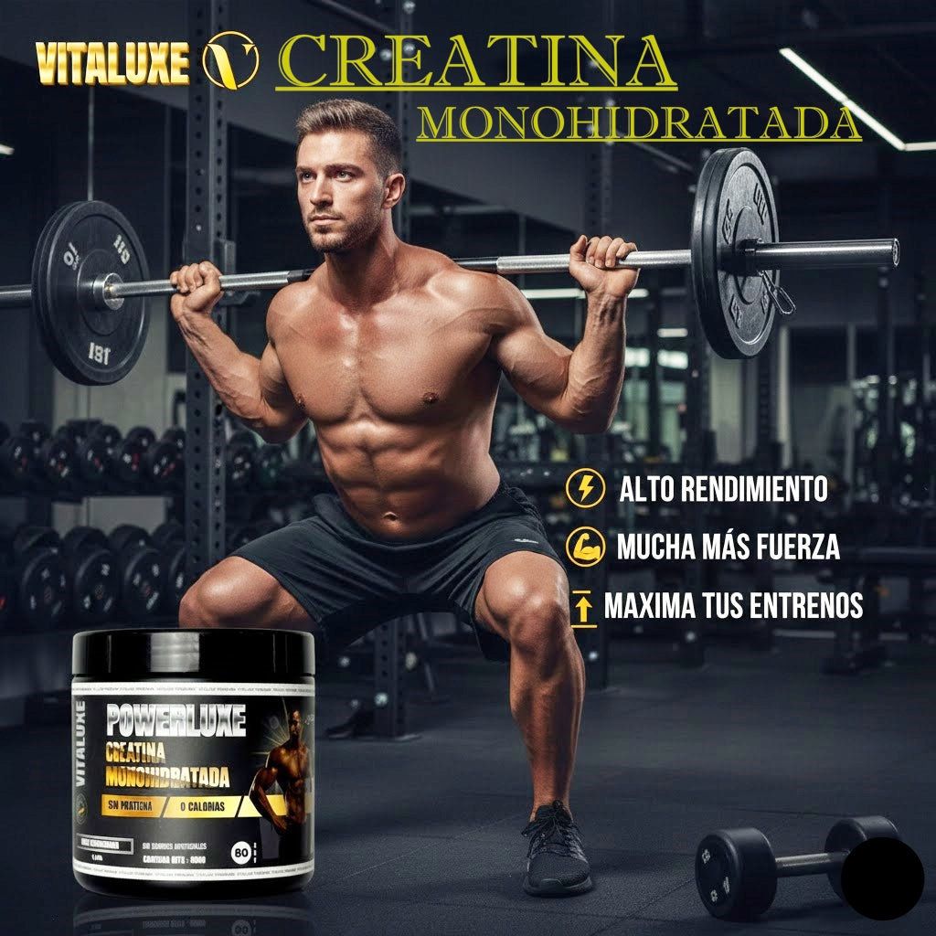 POWERLUXE CREATINA Monohidratada 400G